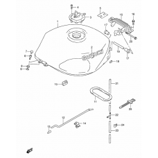 Tank fuel              

                  Model x