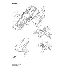 Rear fender              

                  Gsx-r600l1 e24