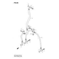 Front brake hose              

                  Gsf1200k6/sk6