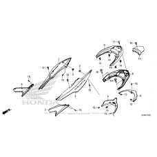 Body cover + grab rail