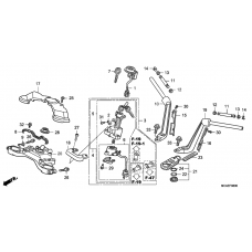 Handle pipe/top bridge