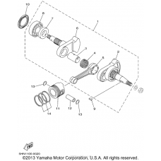 Crankshaft piston