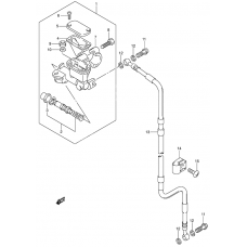 Front master cylinder              

                  See note