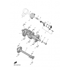 CRANKSHAFT AND PISTON