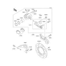 Front brake caliper