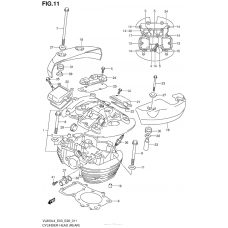 Головка цилиндра (Задняя) (Vl800L4 E03)