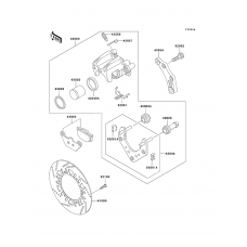 Front brake caliper              

                  Zg1000-a19