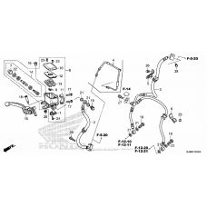 Передний тормозной цилиндр