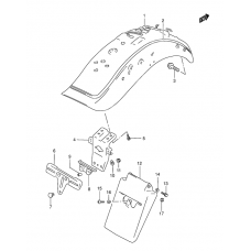 Rear fender              

                  Model k3