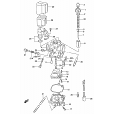 Carburetor assy              

                  Model ay50 k3/k4
