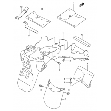 Rear fender              

                  Model x/y/k1