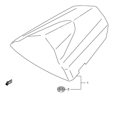 Seat tail box              

                  Gsx-r600k5/u2k5/u3k5