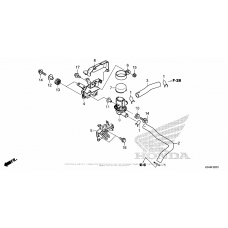Air injection solenoid valve