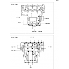 Crankcase bolt pattern