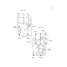 Crankcase bolt pattern