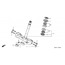 Steering stem ('02-'07)