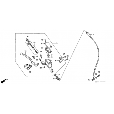 Fr. brake master cylinder              

                  CR500RL/RM