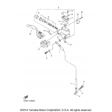 Передний тормозной цилиндр
