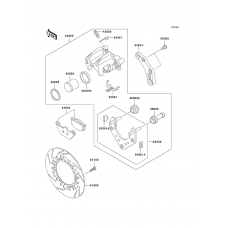 Front brake caliper