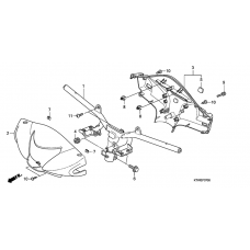 Handle pipe/handle cover