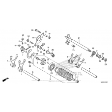 Gearshift Drum (Ctx700Nd)