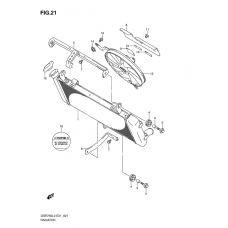 Radiator              

                  Gsr750al2 e21