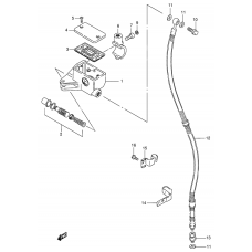 Front master cylinder