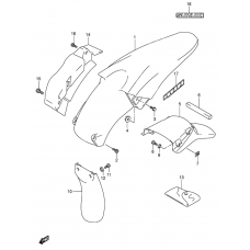 Rear fender              

                  Model k4