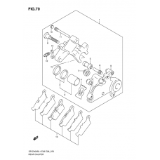 Rear caliper