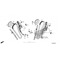 Cam chain + tensioner