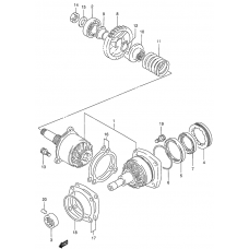 Secondary drive gear