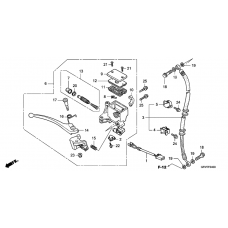 Fr. brake master cylinder