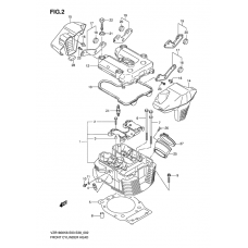 Front cylinder head