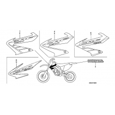 Label read the manual              

                  CRF450R2,3,4,5