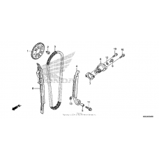 Cam chain + tensioner