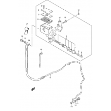 Clutch master cylinder              

                  Model k5/k6