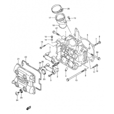 Front cylinder head