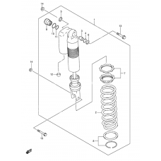 Rear shock absorber