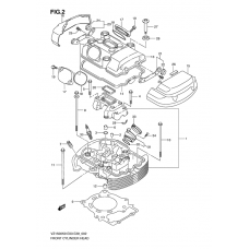 Front cylinder head