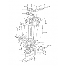 Drive shaft housing