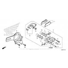 Задний тормозной суппорт