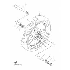 Переднее колесо