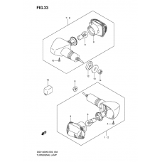 Turnsignal front & rear lamp              

                  Gsx1400k6/k7/zk7 e24