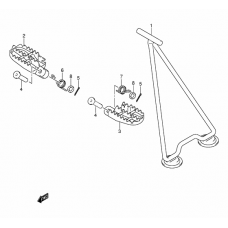 Stand - footrest              

                  Model k1/k2