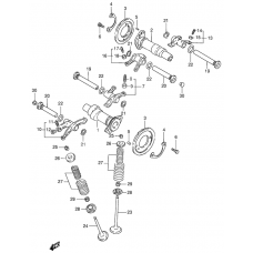 Camshaft - valve