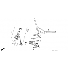 Handle pipe/top bridge