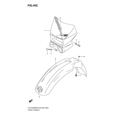 Front fender              

                  Model k9