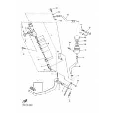 Rear master cylinder