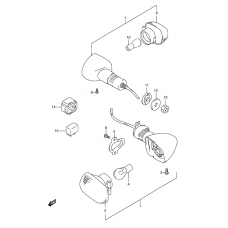 Turnsignal front & rear lamp