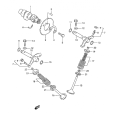 Camshaft-valve